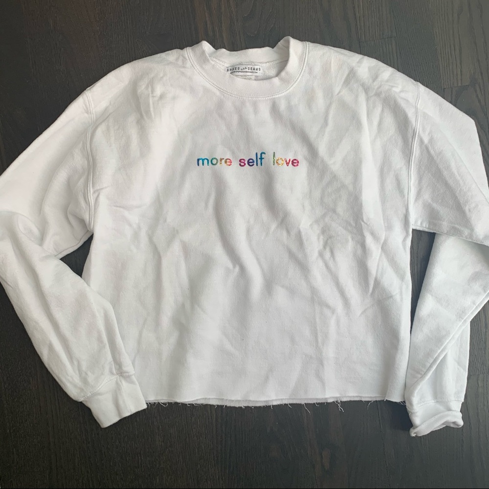 More self love sweatshirt